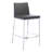 Upholstered Counter Stool with Metal Frame