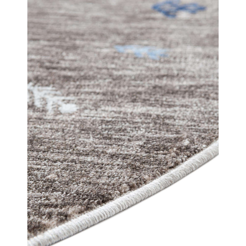 Keasya Indoor Rug, Round 7'10"