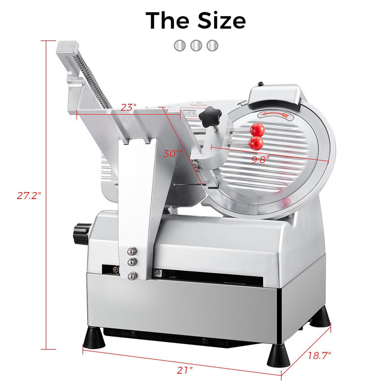 Zstar Stainless Steel Electric Meat Slicer