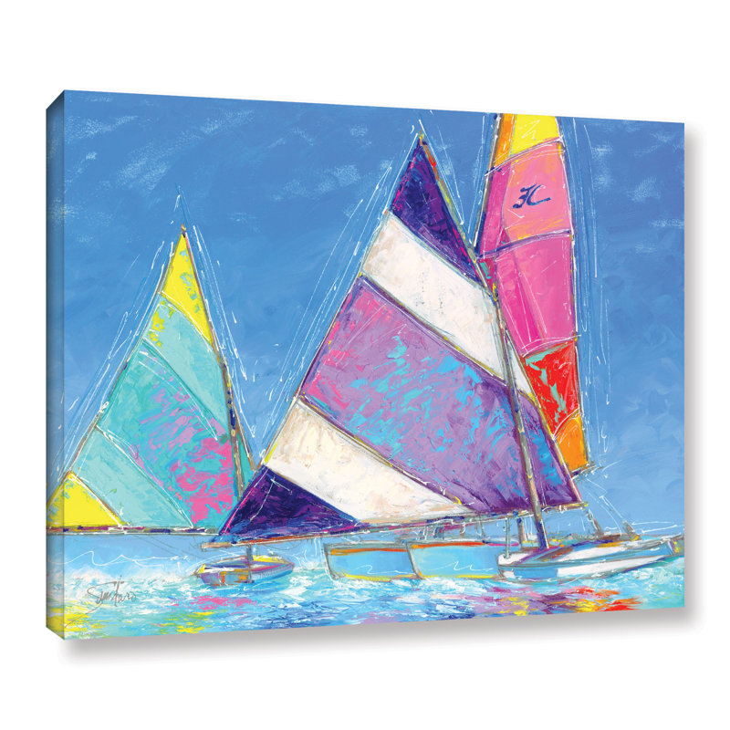 « statuettes osées voiles », reproduction d’art sur toile tendue, H 14 po x l 18 po x P 2 po
