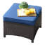 Canapé de patio avec coussins 72,83 po Harbin-1843471130