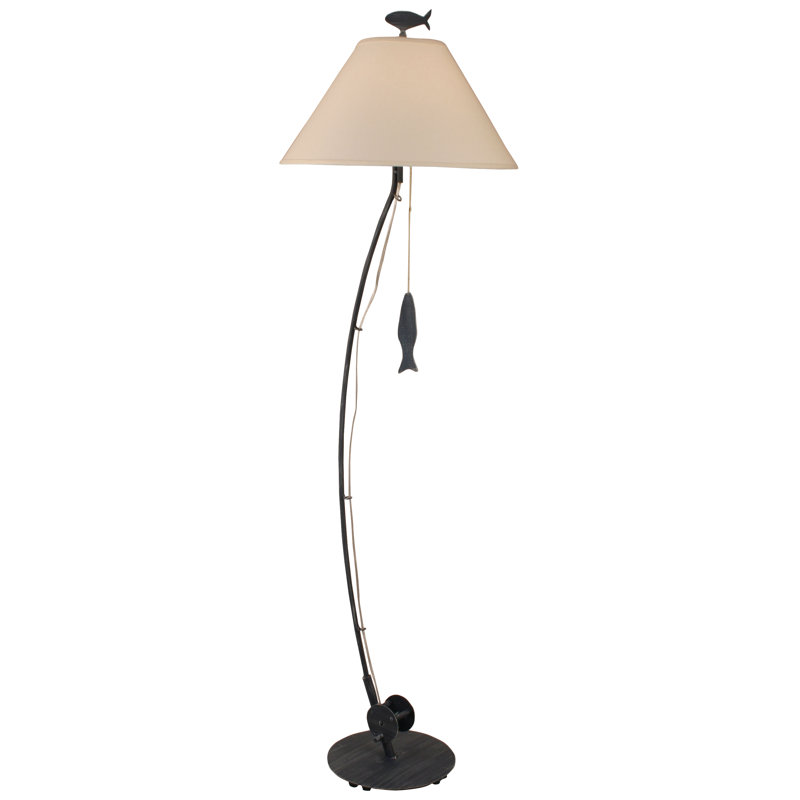 Armijo 62'' Black Traditional Floor Lamp