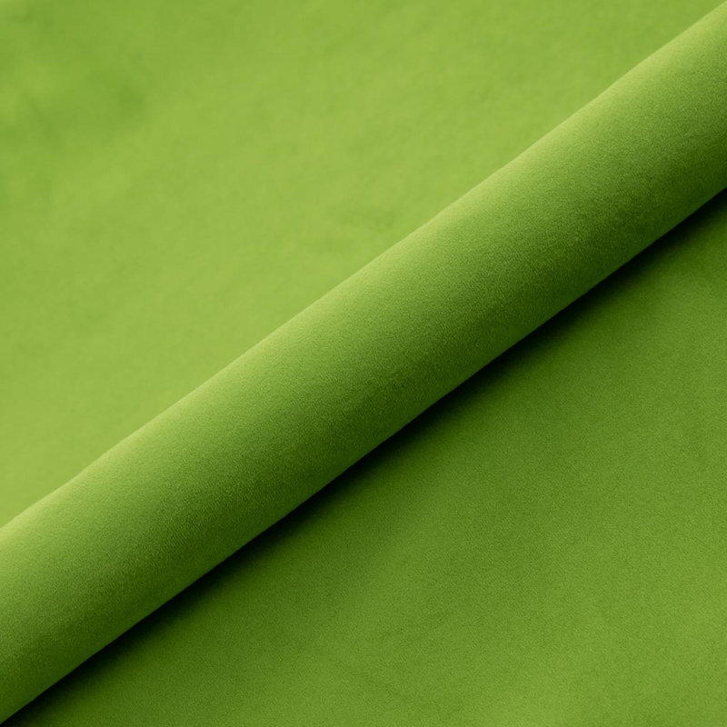 Polyester Upholstered Bench, Green