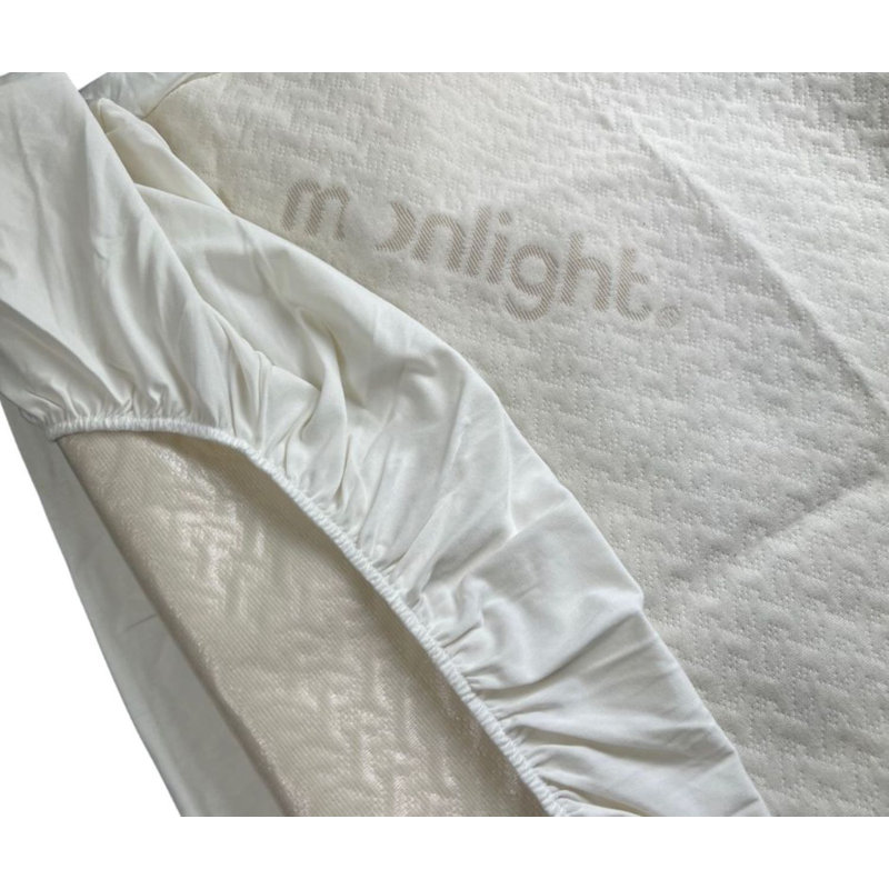 Moonlight Slumber Premium Cotton Waterproof Crib Mattress Cover