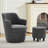 360 Modern Swivel Barrel Chair with Ottoman-1562079342