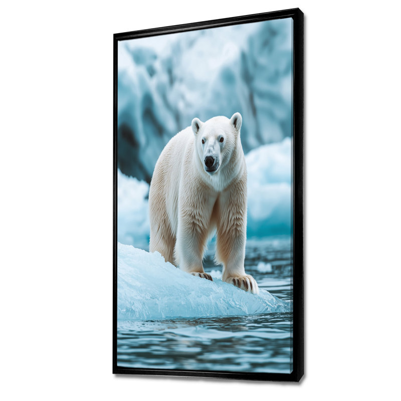 Salon d'art mural Fairford - Animaux, H 60 po x l 28 po, Impression encadrée flottante, Noir