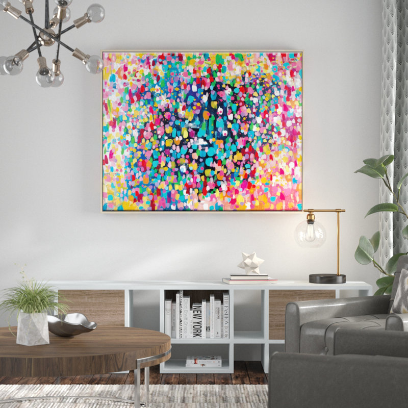 Dance Dance Dance by Amira Rahim - Print on Canvas, Timber, 41cm H x 51cm W