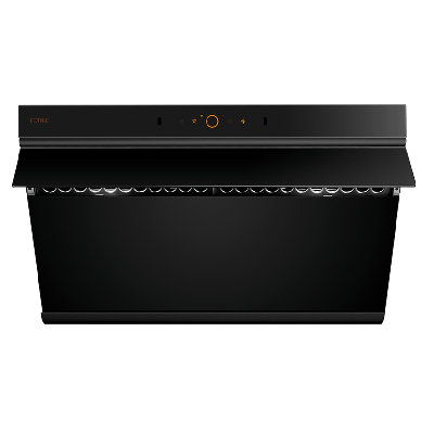 1250 CFM Ducted Under Cabinet / Wall Mount Range Hood, Ideal for High-Heat Stir-Frying, Advanced Smoke Capture Shield, Continuous Turbo Mode, 4 Fan Speeds, Touch & Gesture & Smart Control, Baffle Filters, Delay Shutoff, Black