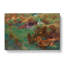 Fox Stalking Wild Ducks by Bruno Liljefors - Wrapped Canvas-61855336