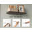Floating Shelves, Sienna, 2 Shelves, 1.50" H-1890226640