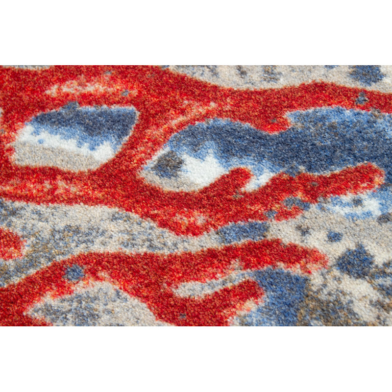 Tapis bleu Aziz, Tapis de couloir 2 pi x 8 pi