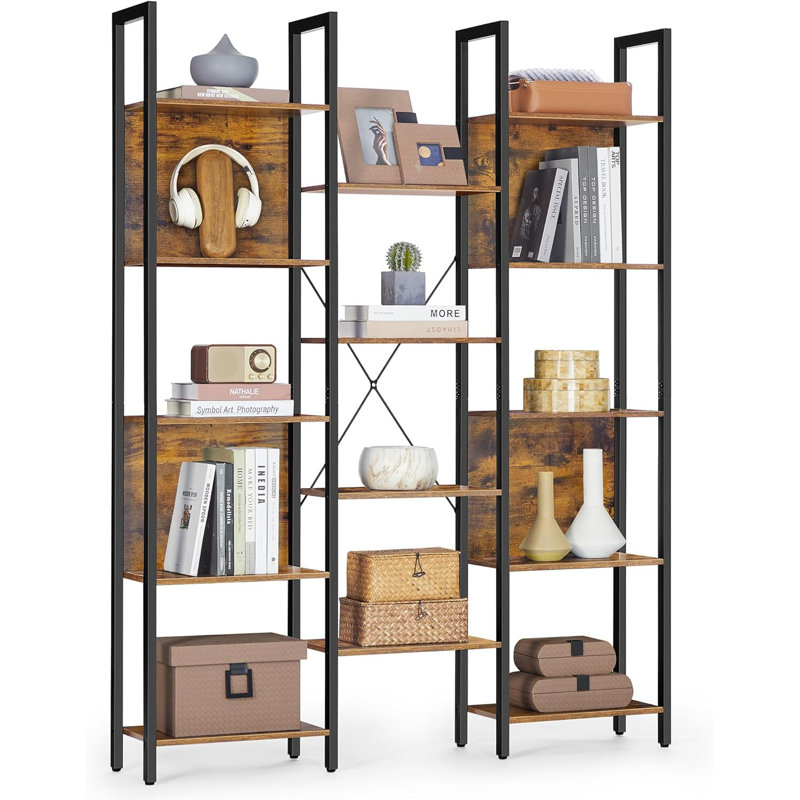 Bookcase, Bookshelf With 14 Shelves