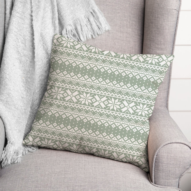 Reversible Throw Pillow