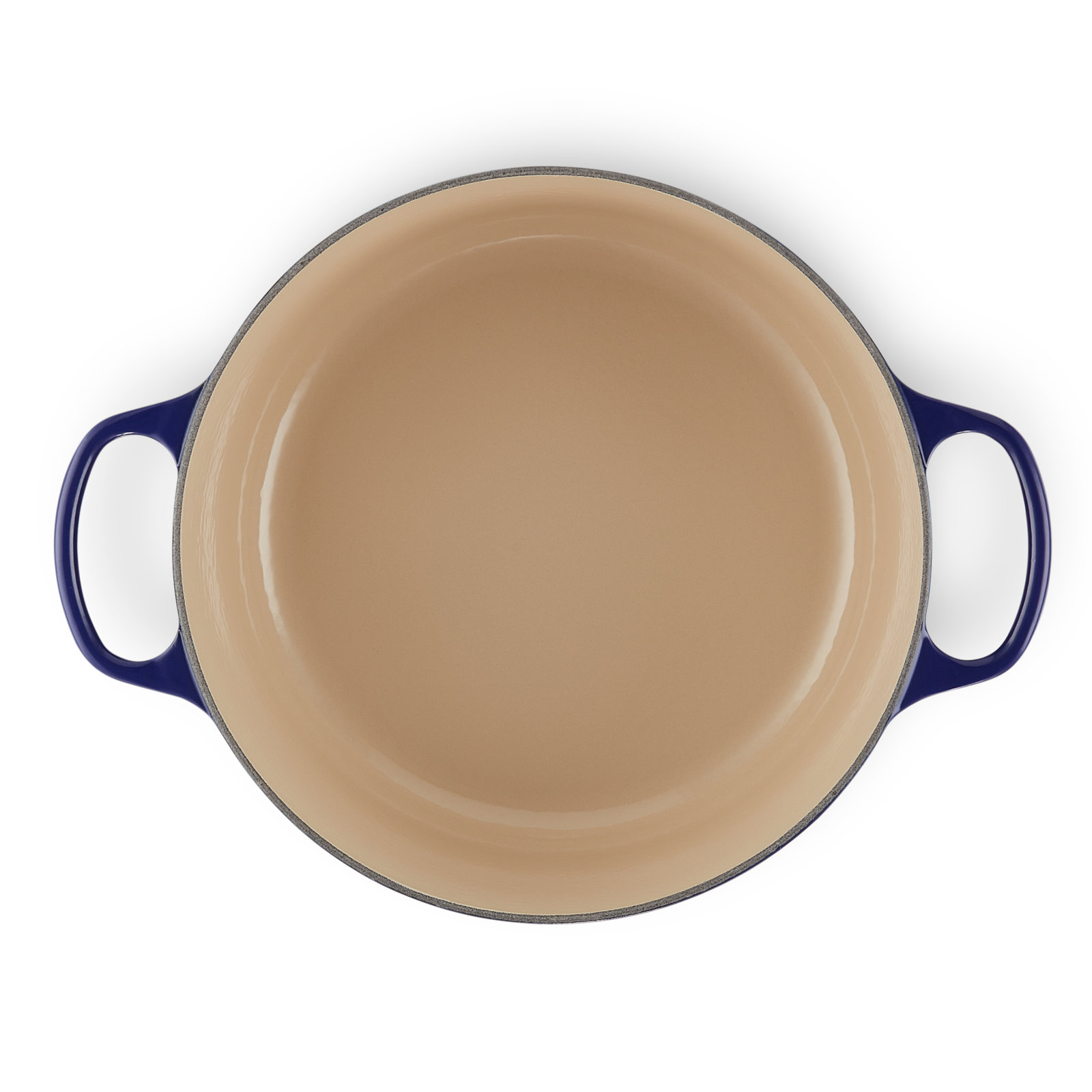 Le Creuset Signature Enameled Cast Iron Round Dutch Oven with Lid, 7.25 quarts, Indigo