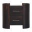 55cm W Solid Wood Bedside Table