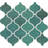 Daltile Mesmerist 3" x 3" Glazed Ceramic Arabesque Mosaic Tile (10 PCS Per Carton) (7.40 SQFT Per Carton)-74200913