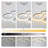 Black Modern Ceiling Fan with Lights, Remote and App Control, Dimmable LED, 39-Inch