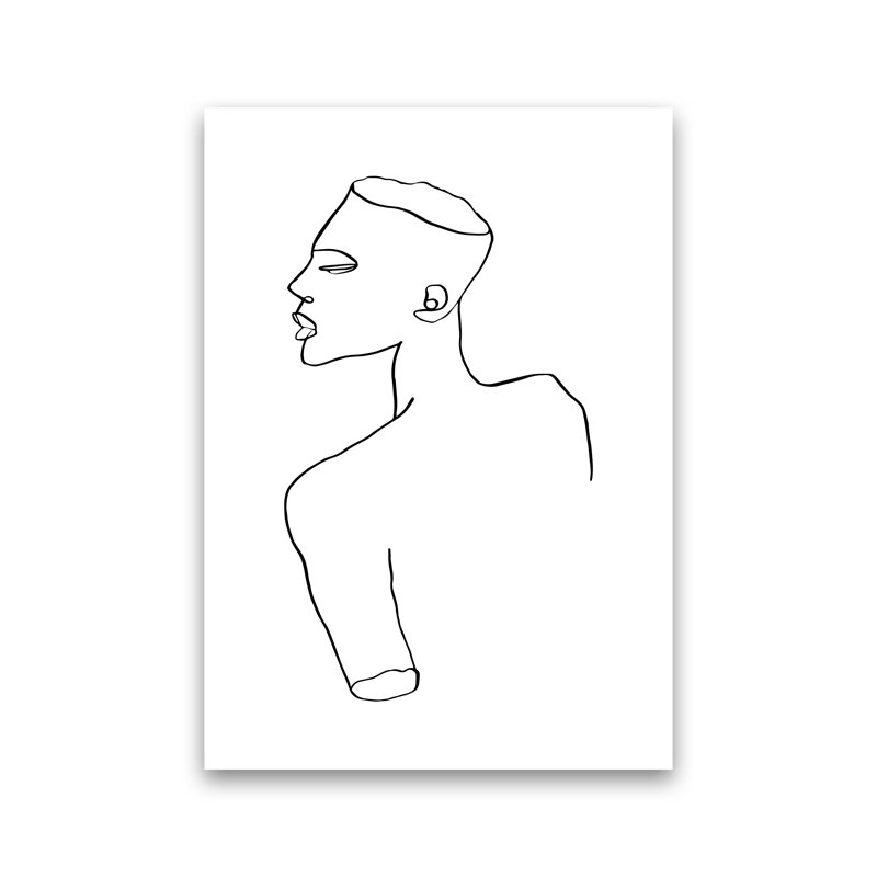 Female Statue 1 by Planeta444 - Print, No Framed, 59cm H x 42cm W x 1cm D