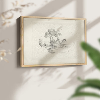 Croquis rétro - XXIV - reproduction encadrée