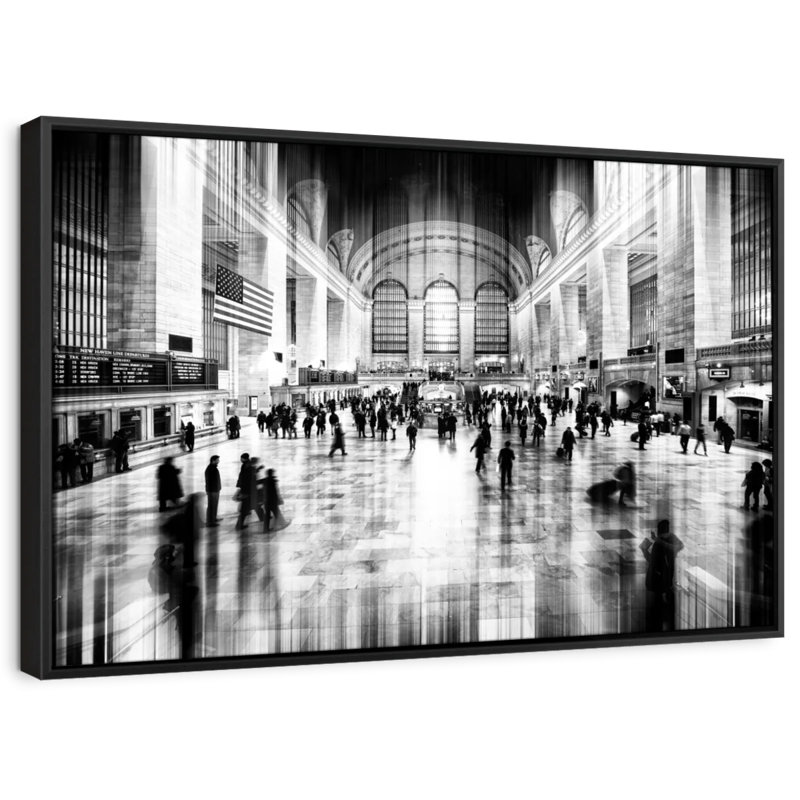 «Urban Stretch Grand Central Wall Art», H 9 po x l 13 po