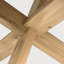 Round Solid Oak Dining Table-35994852
