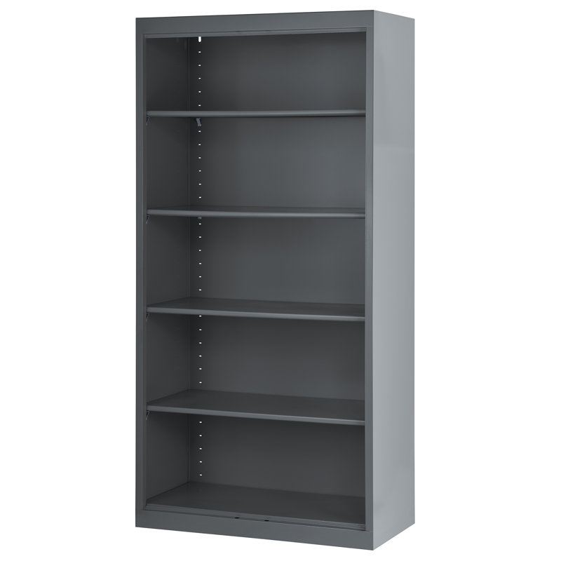 Bibliothèque standard Elite Steel, Anthracite, H 72 po x l 36 po x P 18 po
