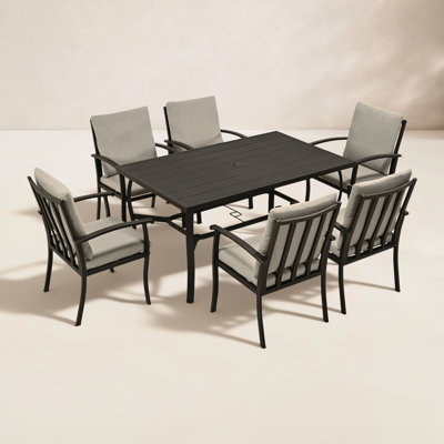 84" Patio Dining Set