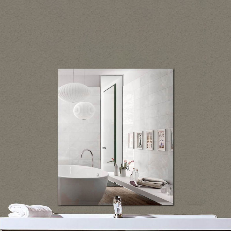 Miroir en verre 12,28 X 16,65 pouces
