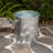 Gardenised Round Galvanized Steel, Trash Can With Secure Lid - Durable Metal Bucket For Backyard, Lawn, Garden And Yard Use - Weather-resistant Garbage Can For Indoor And Outdoor, 17.75-inch-103087890