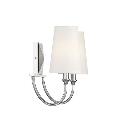 Payson 3-Light Dimmable Vanity Light in Polished Nickel