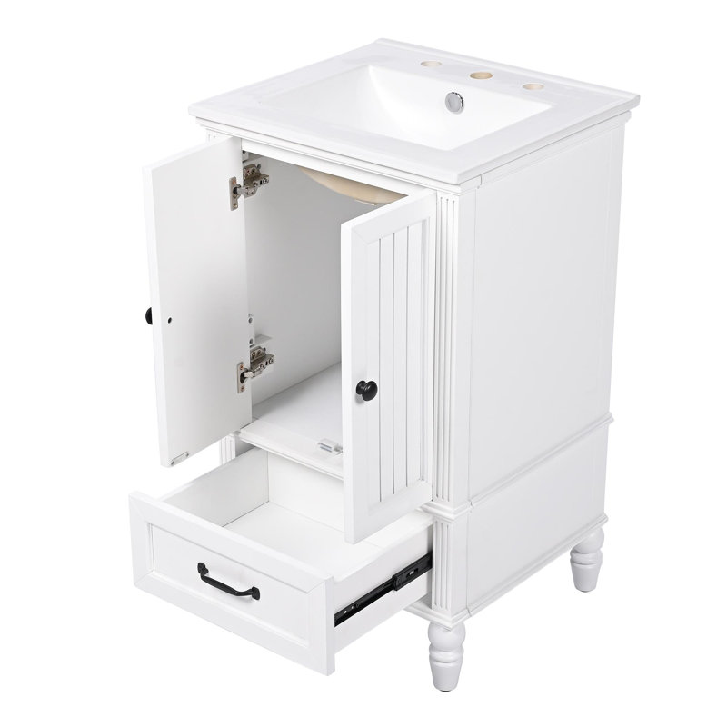 Meuble-lavabo de 20 pouces avec lavabo