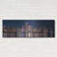  «Chicago Nighttime Skyline» par Epic Portfolio, art mural en métal, 48 po x 16 po-589388857