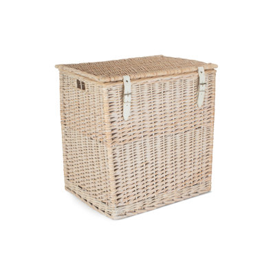 Wicker Vintner Hamper Storage Basket