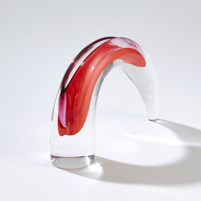 Comma Vase-Fire