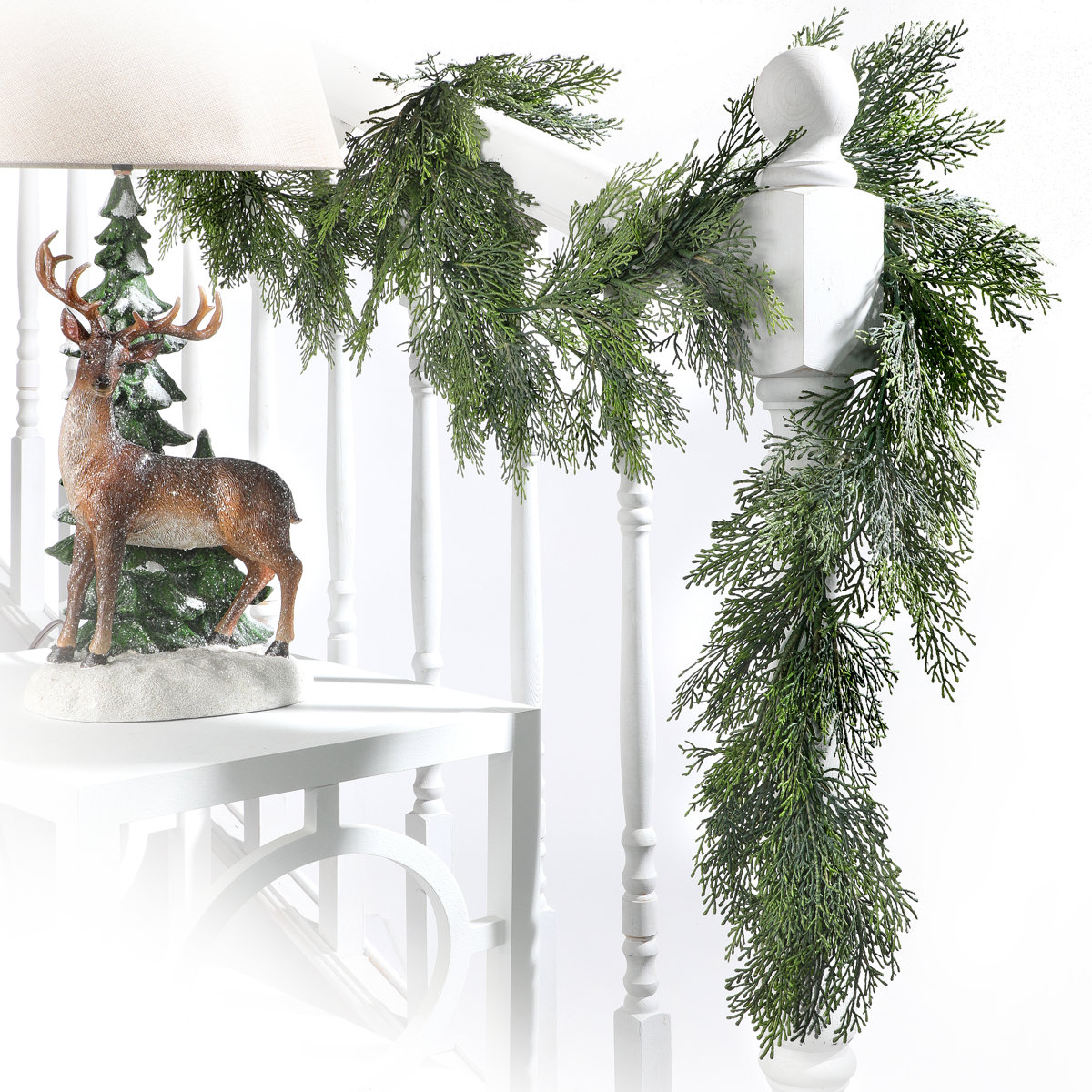72'' in. Faux Cedar Garland