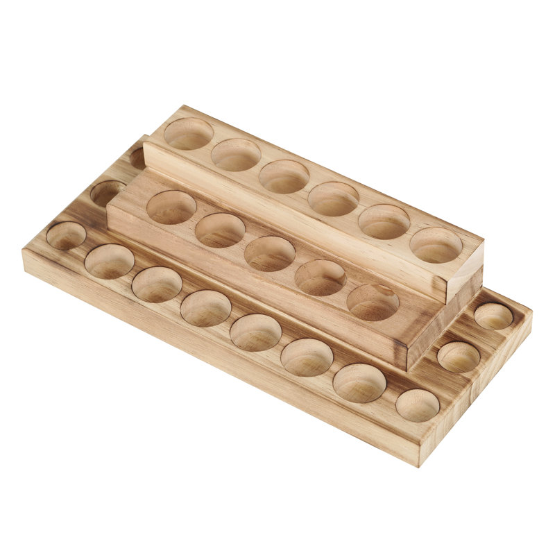 Eilonwy Wood Makeup Organizer