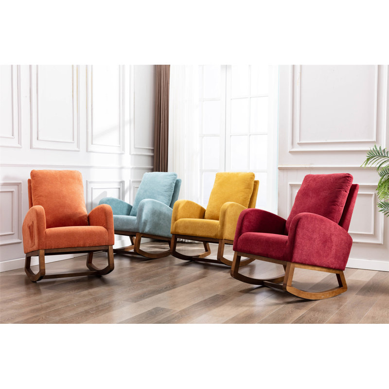 Chaise berçante de salon
