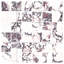 Touche 2" Square 11-3/4 In. X 11-3/4 In. Porcelain Mosaic Tile-1391669825