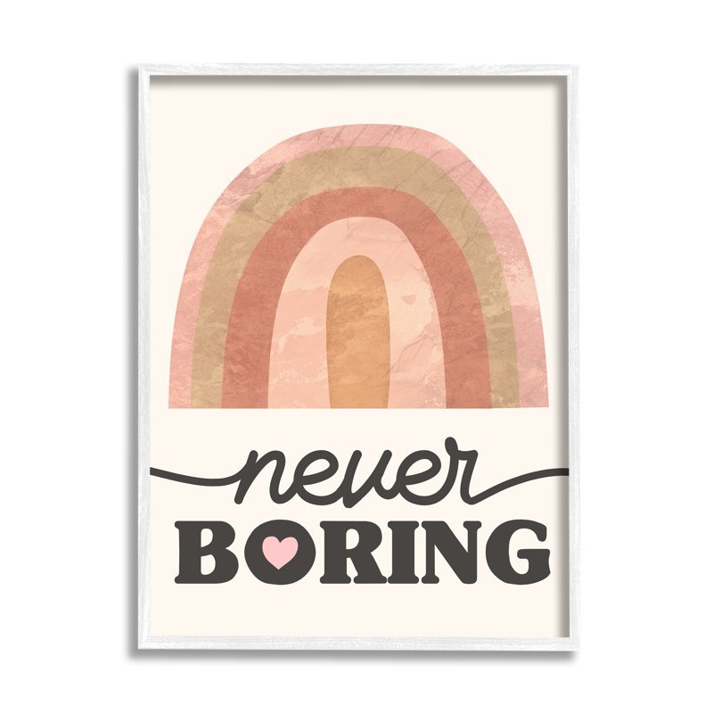 Illustration de plaque murale surdimensionnée, "Never Baraing Desert", cœur rose par Daphne Polselli, H 14 po x l 11 po