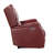 Domingo Genuine Leather Power Recliner With Wingback Design-877374412