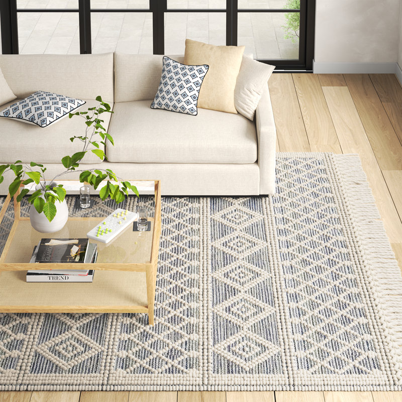 Boulder Geometric Area Rug, Rectangle 2' x 3'