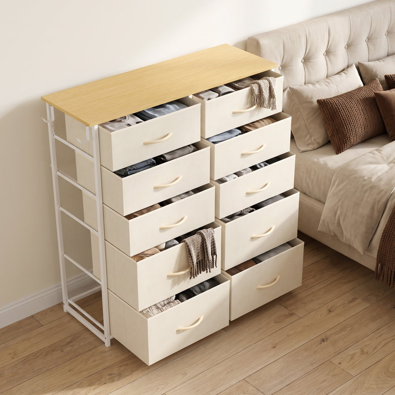 80 cm W Chest of 10 Drawers