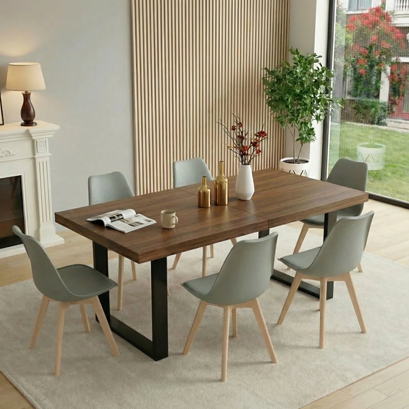 6 - Person Dining Set, Grey