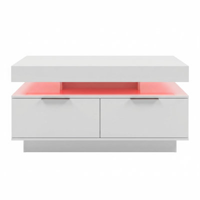 Frame Coffee Table with Storage
