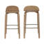 Tabouret de comptoir 27,16 po-123652082