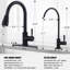 Robinet d'évier de cuisine en acier inoxydable, robinet de cuisine et robinet de filtre à eau-113508230