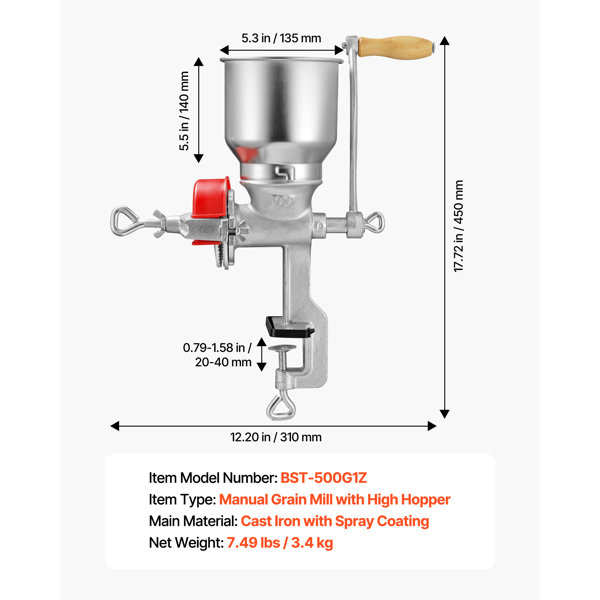 Dimensions du produit