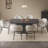 7-Piece Dining Table Set, Black, Dining Room-36472853
