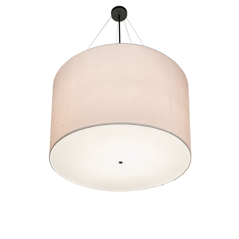 48" Wide Cilindro Natural Textrene Pendant