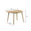Table de salle à manger en bois Aurora-121600649
